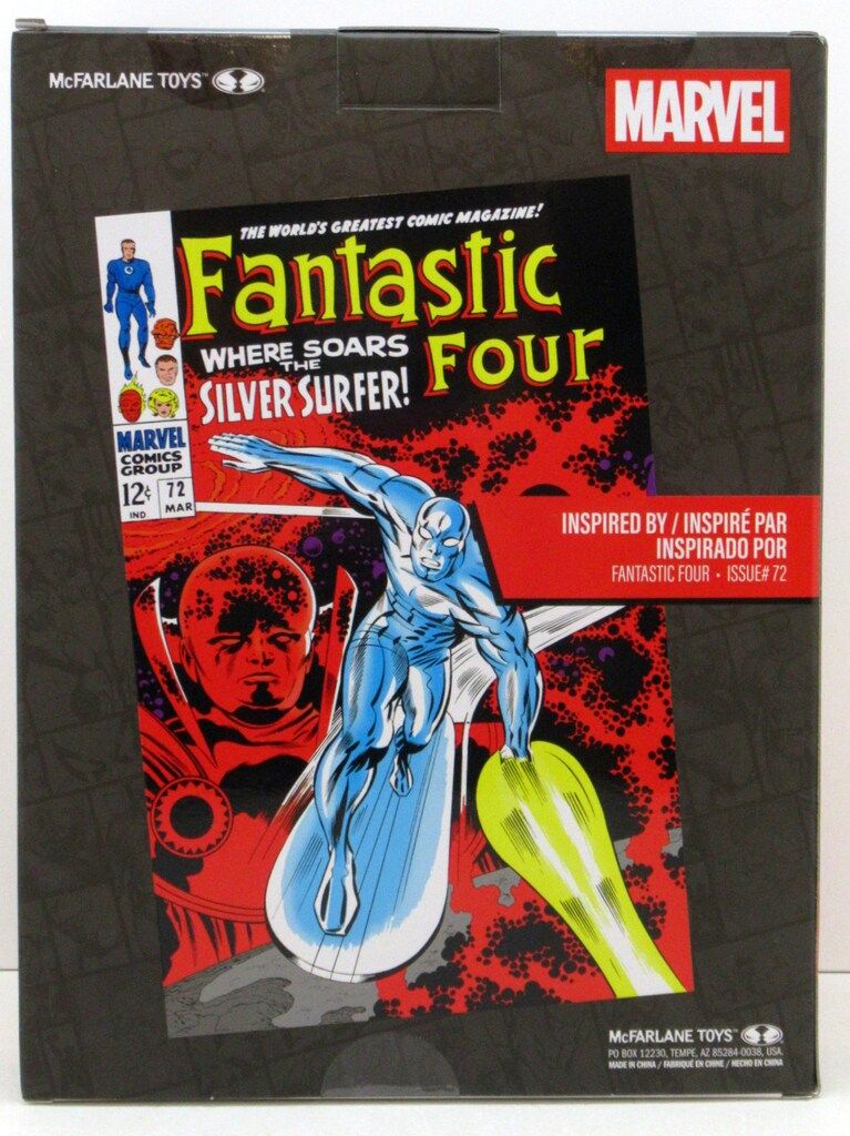 マクファーレントイズ シーンフィギュア シルバーサーファー(ジャック