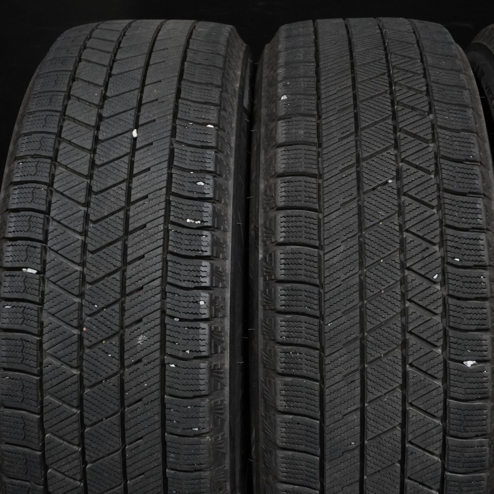 24年製 バリ山 ブリヂストン BLIZZAK VRX3 / ホンダ フリード 純正スチール 【 185/60R15 / 6J 100 4H 球面 4本 】 スタッドレス フィット シャトルにも