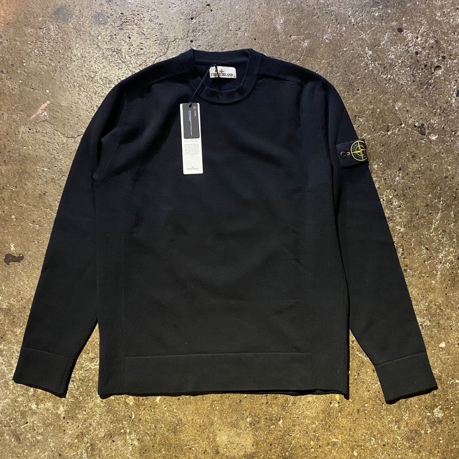 STONE ISLAND 24AW クルーネックニット sizeM ストーンアイランド