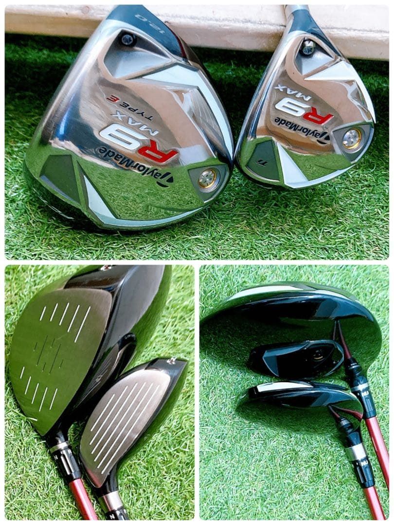バッグなし】テーラーメイド R9 r5 ゴルフ レディース クラブセット