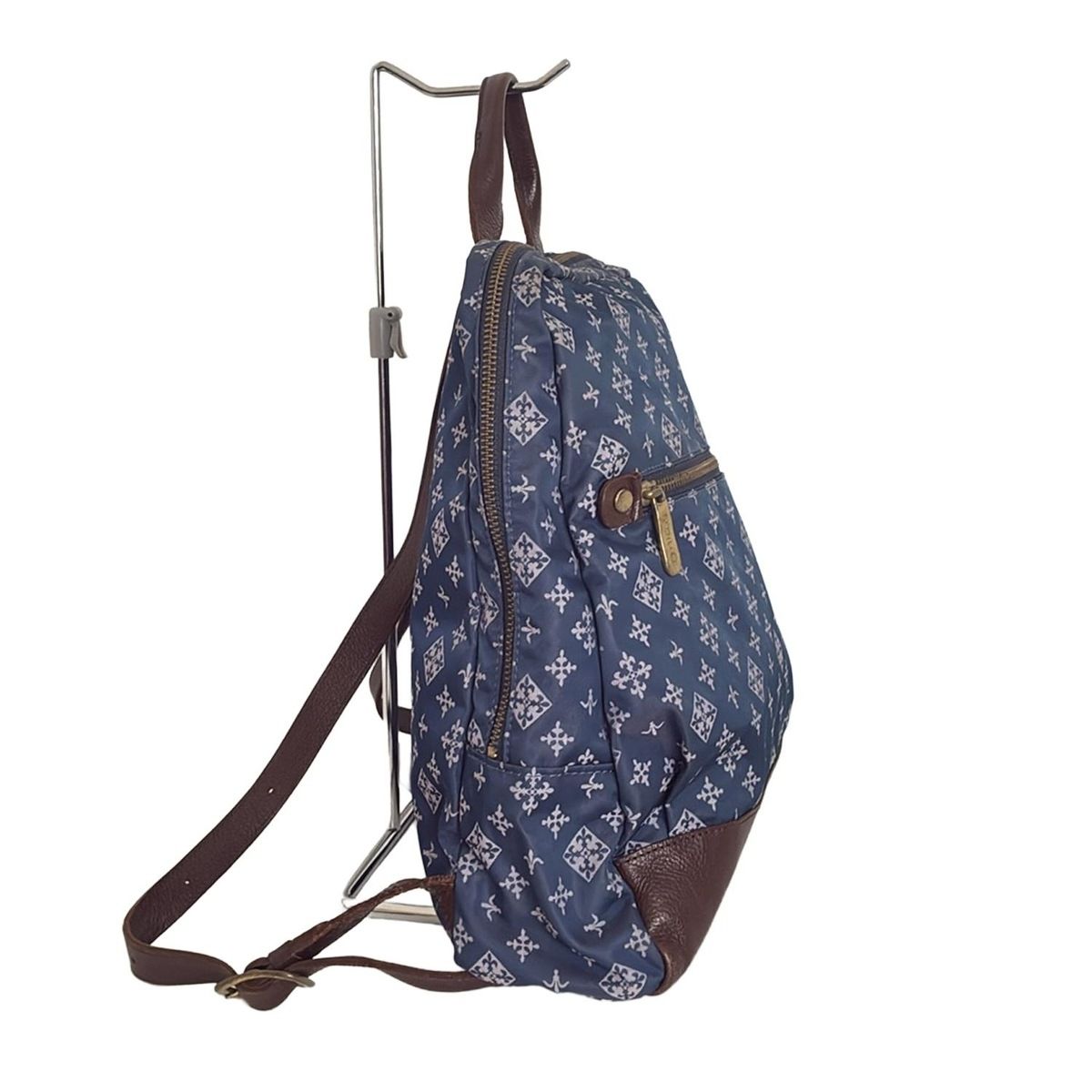 russet(ラシット) リュックサック - ネイビー×ダークブラウン