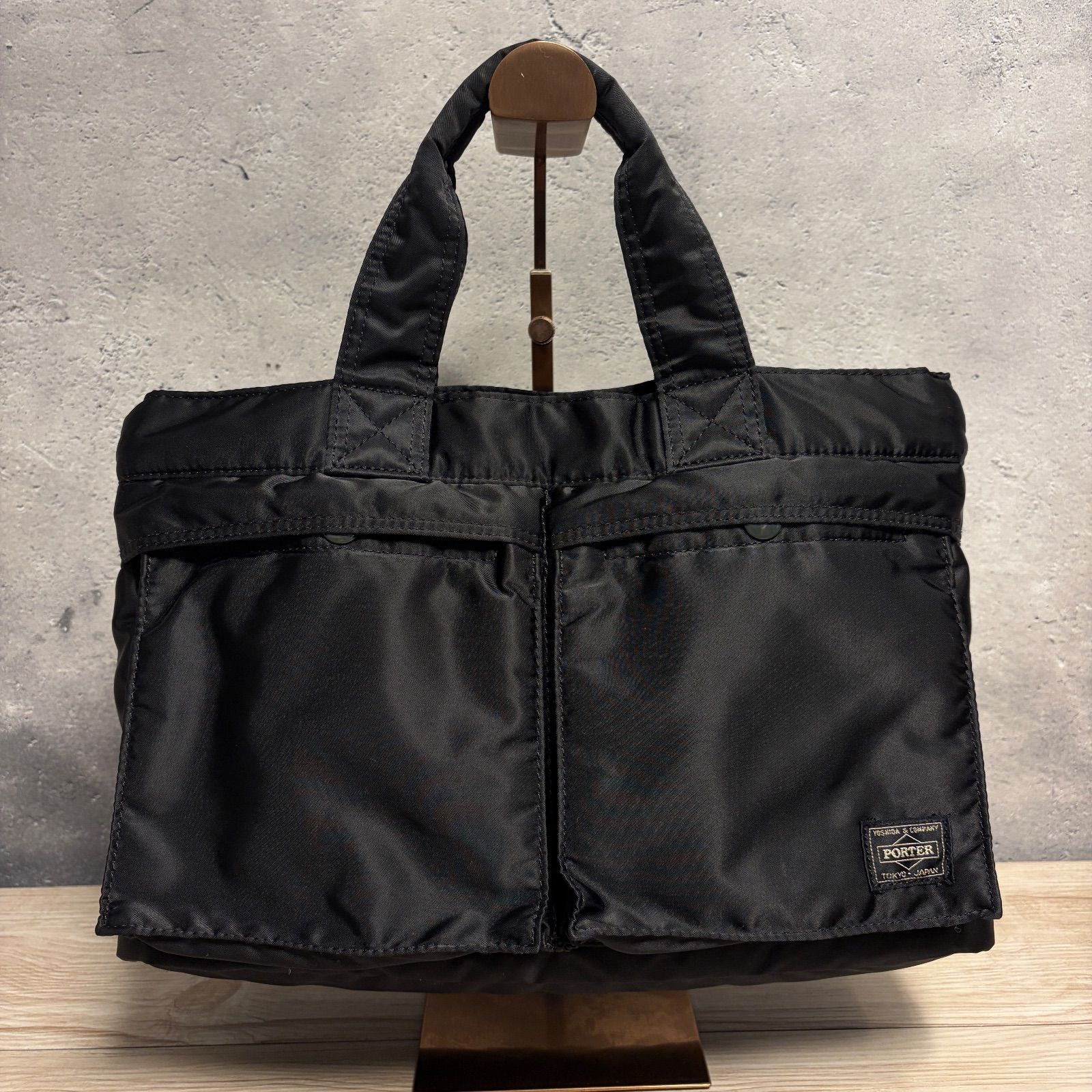 PORTER タンカーシリーズ トートバッグ ブラック 良品 通勤 通学00129 14,256円