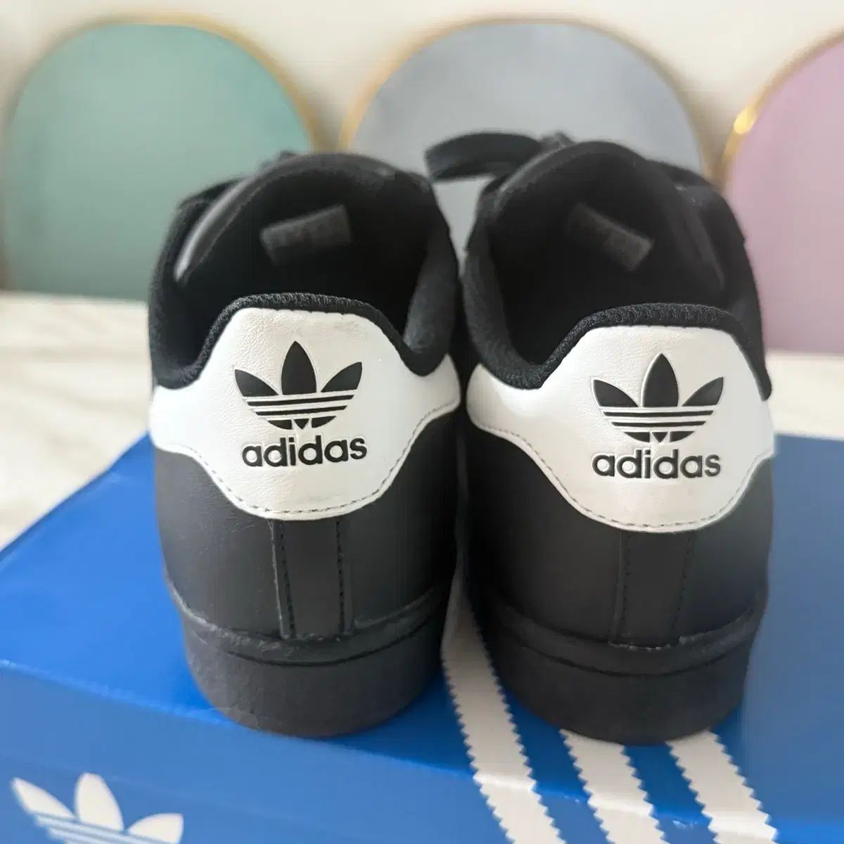 アディダス SUPERSTAR ブラック ホワイト (240) 注文 US6 送料無料 24