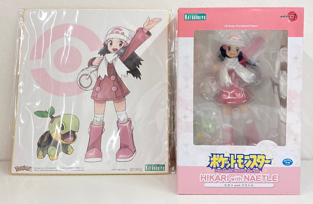 【新品】ポケモン ヒカリ ナエトル フィギュア コトブキヤ ARTFX ARTFX J ヒカリ with ナエトル