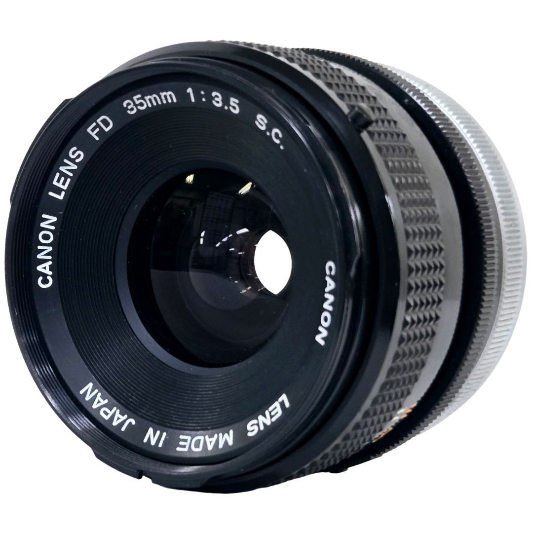 良品】 CANON キャノン FD 35mm F3.5 S.C. #20884 - メルカリ