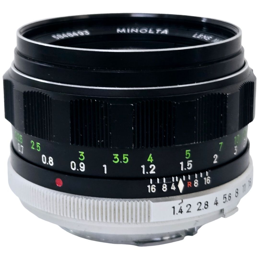 良品】 MINOLTA ミノルタ MC ROKKOR-PF 58mm F1.4 #20886 - メルカリ