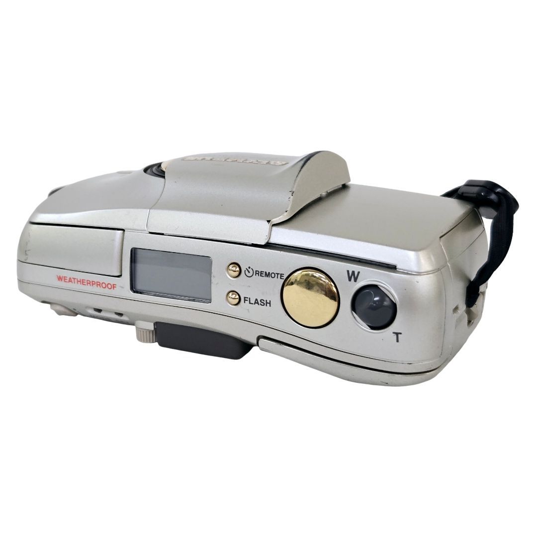 OLYMPUS mju オリンパス フィルムカメラ オリンパス Mju II ズーム 80 シルバー 35mm フィルム カメラ ポイント