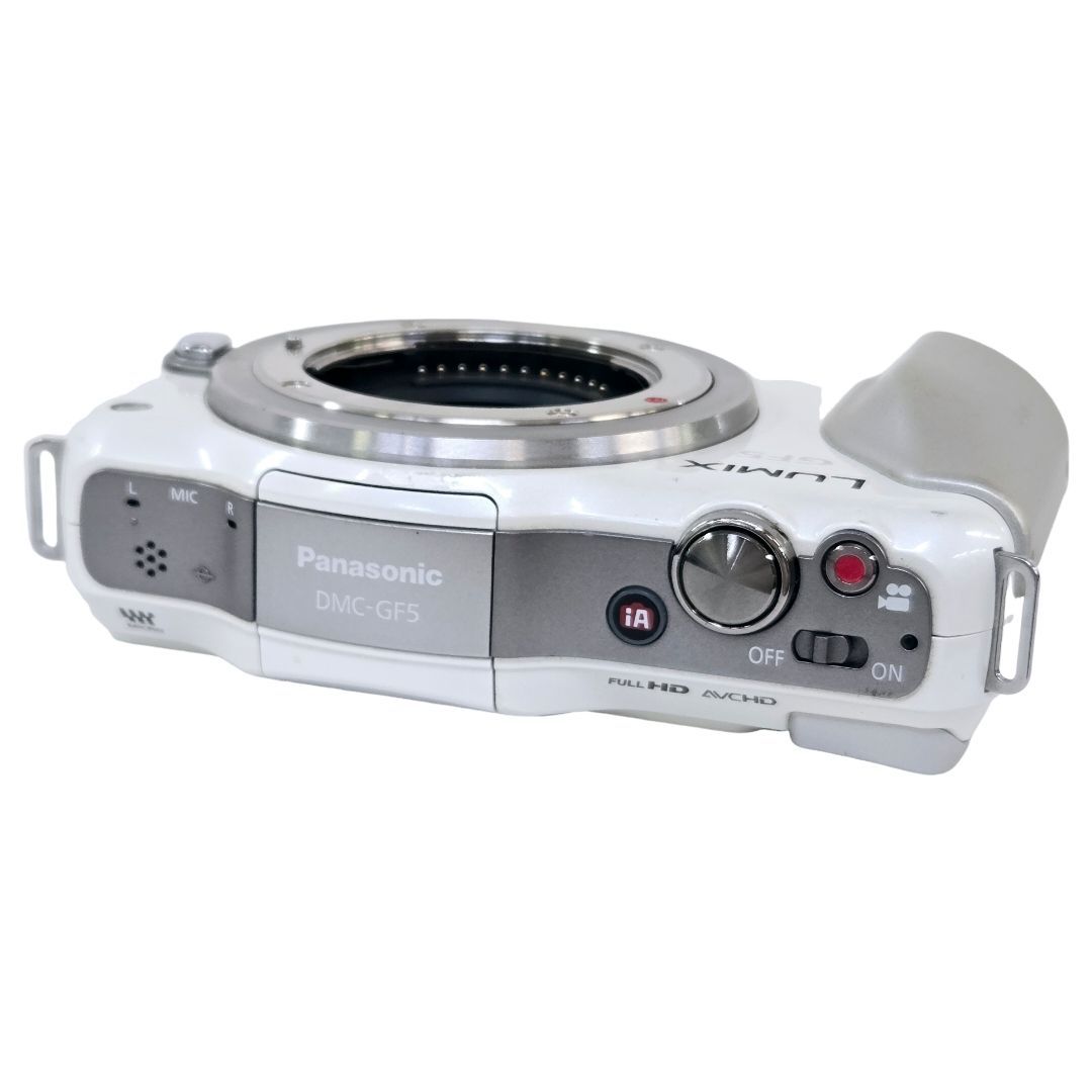 美品】 Panasonic パナソニック LUMIX DMC-GF5 ボディ ミラーレス一眼