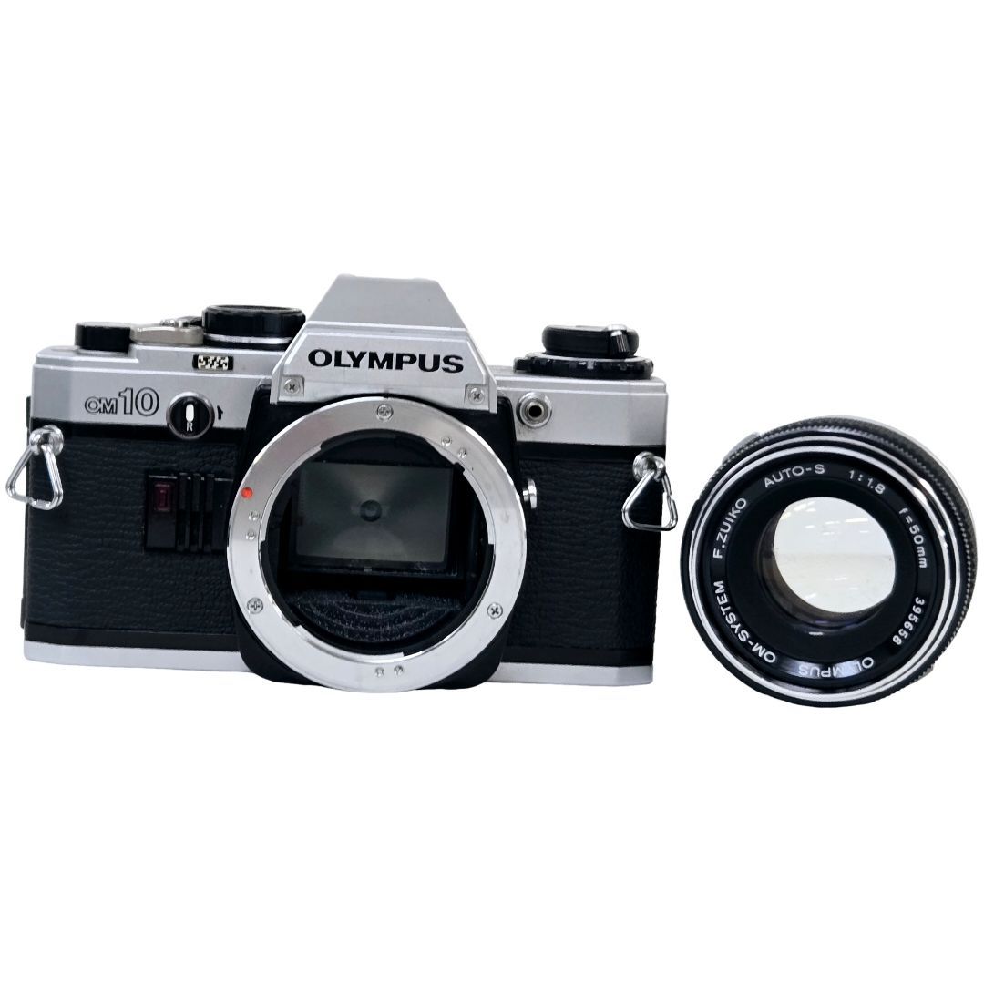 【動作品】 オリンパス OM10  OM-SYSTEM 50mm F1.8 OLYMPUS オリンパス OM10 OM-SYSTEM F.ZUIKO AUTO-S 50mm F1.8 ボディ