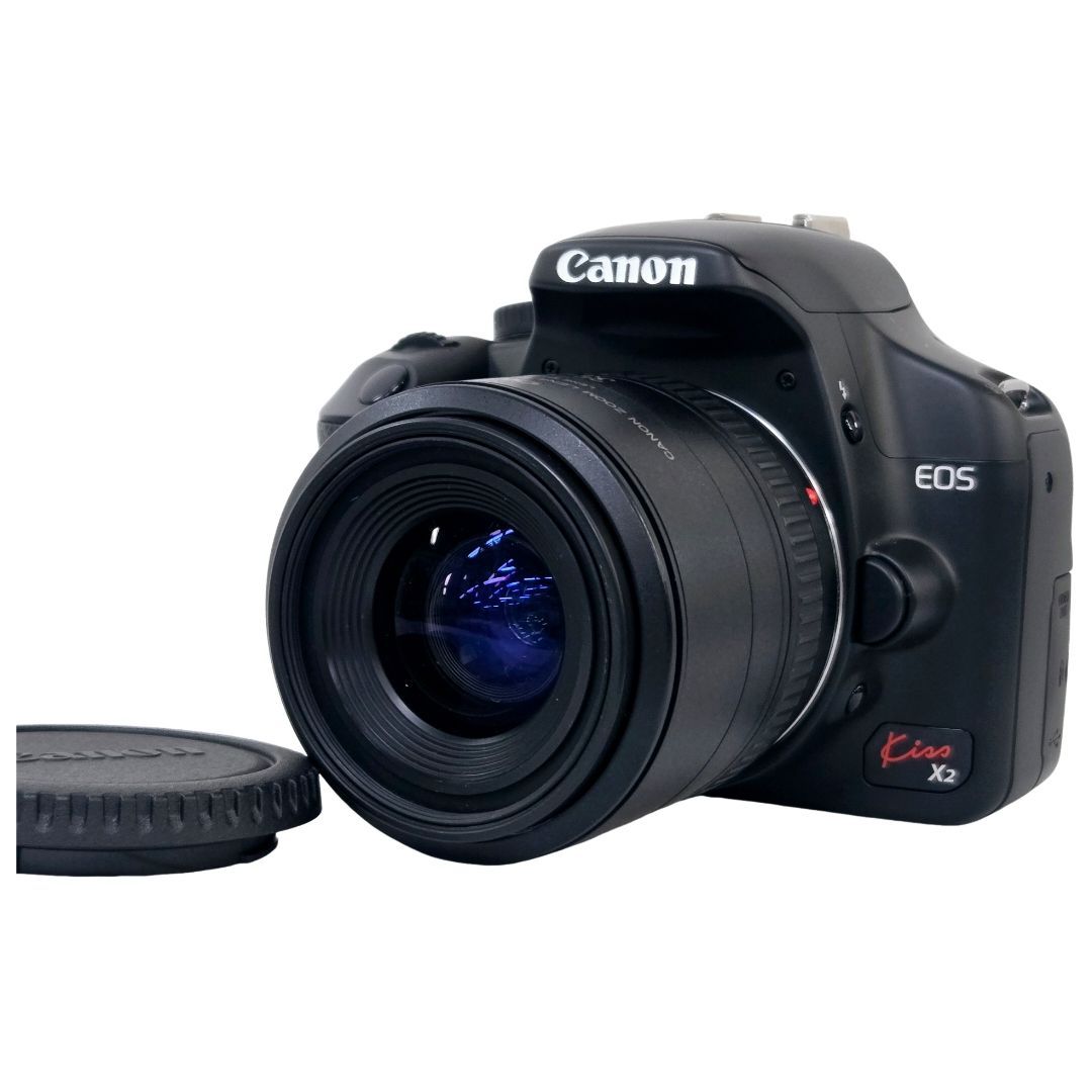 外観特上級】Canon キヤノン EOS kiss X2 レンズセット EF-S18-55mm