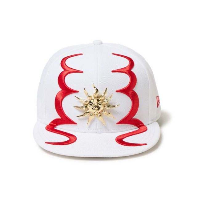 ニューエラ 岡本太郎 太陽の塔 ピンズ キャップ ホワイト アート