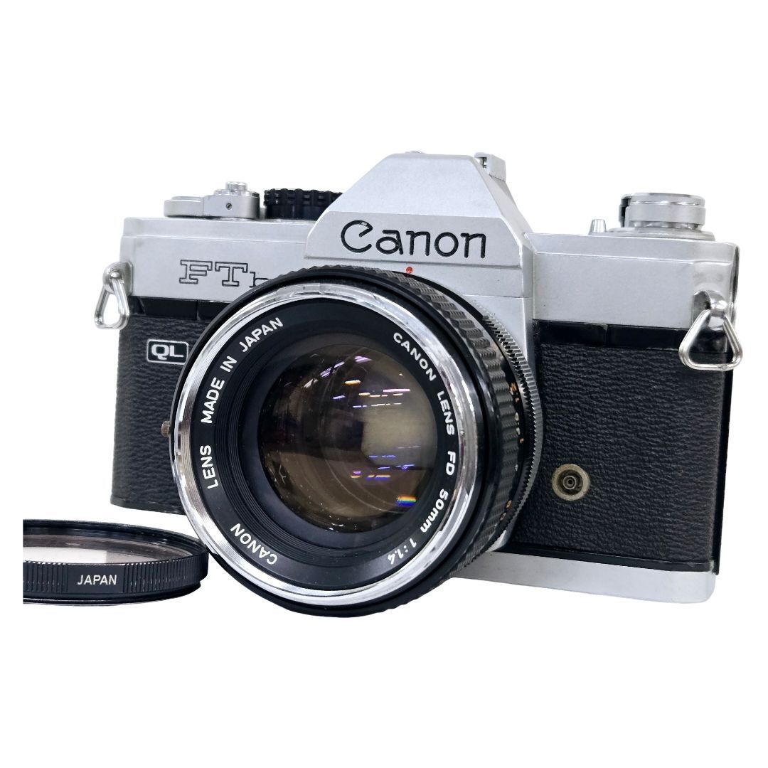 良品】 CANON キャノン FTB FD 50mm F1.4 ボディ レンズセット #20820