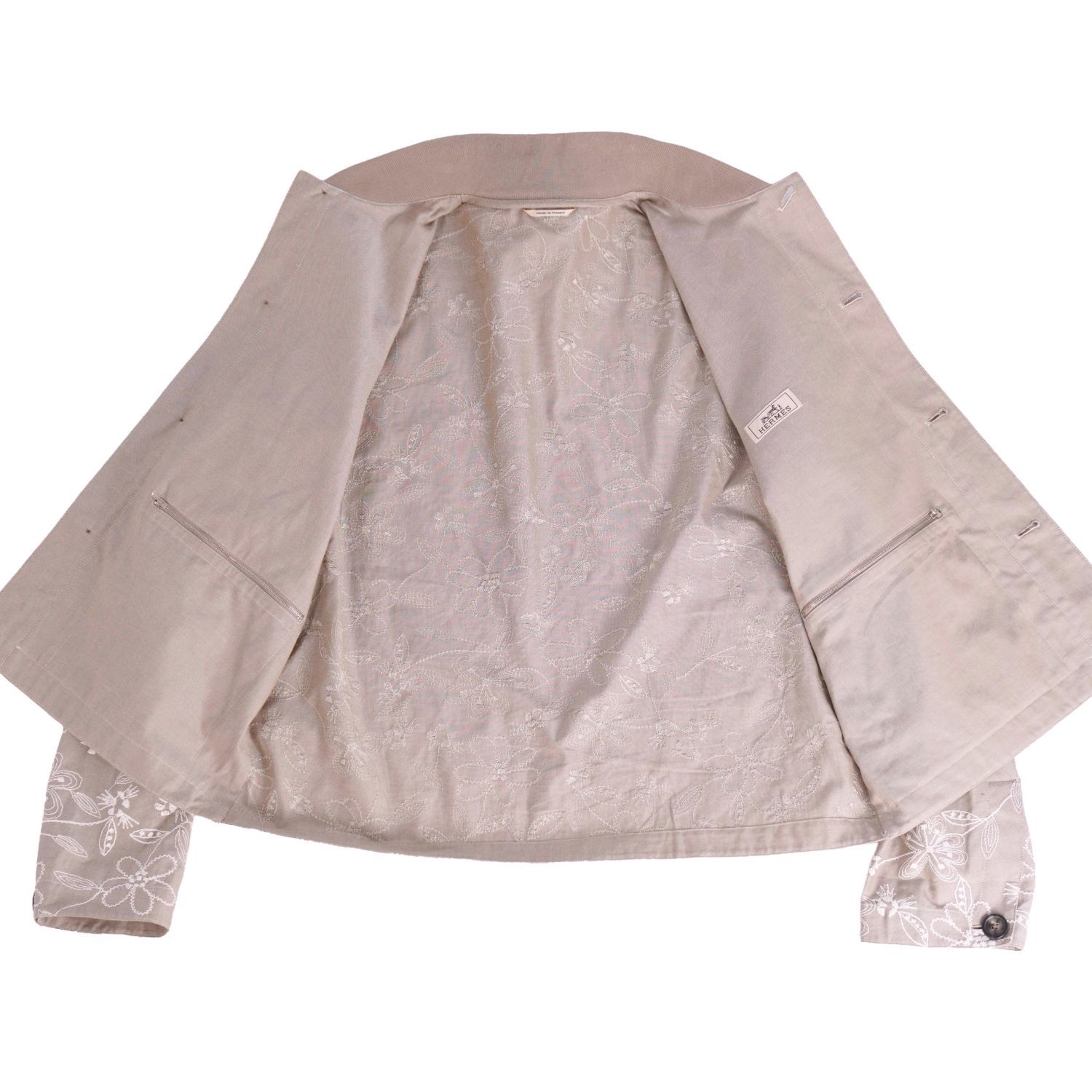 極美品 エルメス HERMES Fleurs technique rib-tri - メルカリ