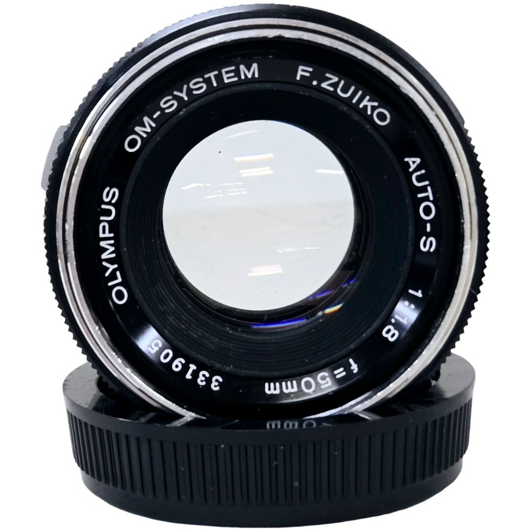 良品】 OLYMPUS オリンパス OM-SYSTEM F.ZUIKO AUTO-S 50mm F1.8