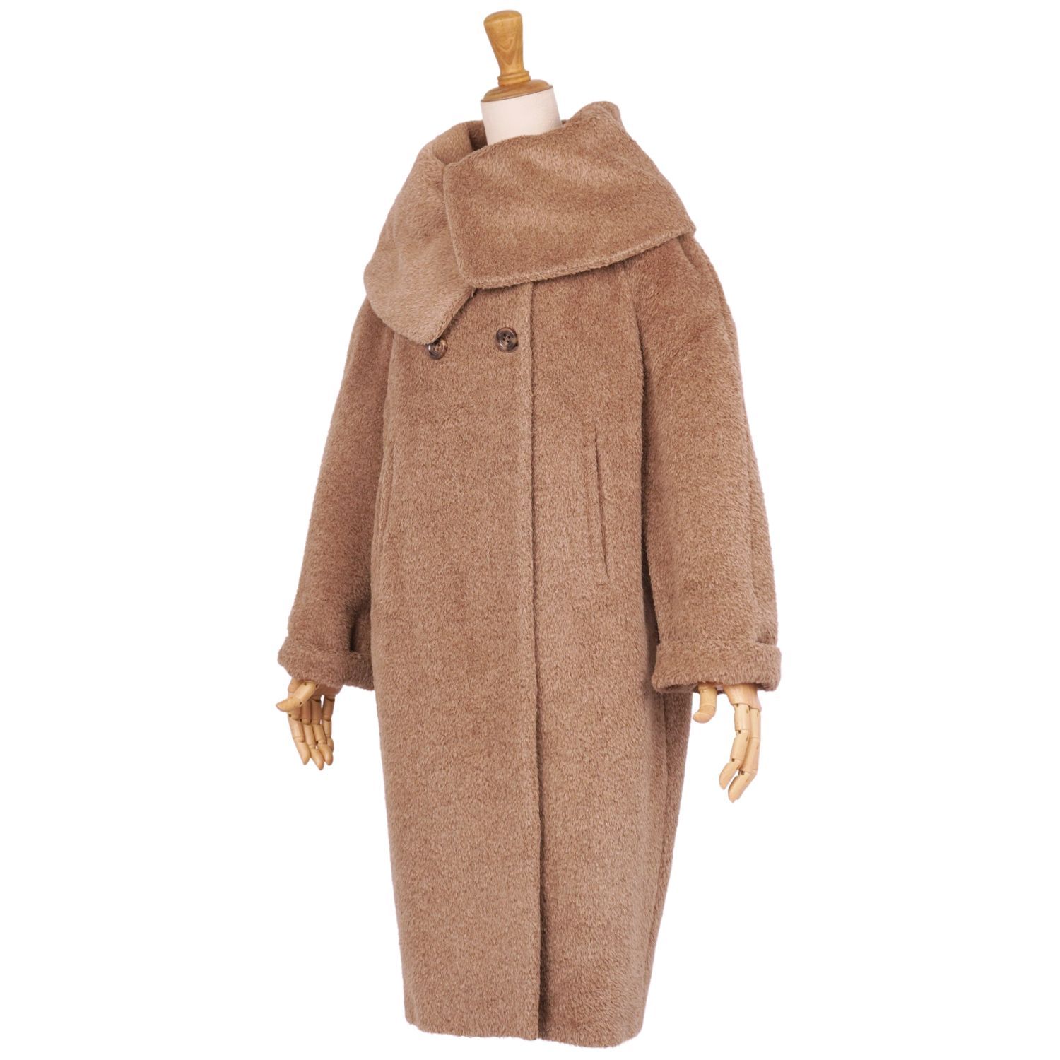 極美品 マックスマーラ Max Mara STUDIO コート ダブルブレスト - メルカリ