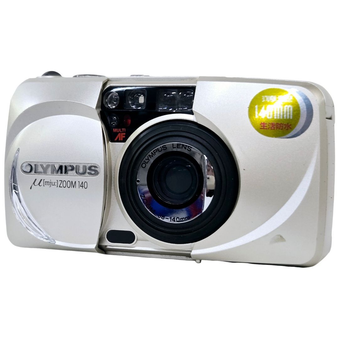 良品】 OLYMPUS オリンパス μ[mju:] ZOOM 140 コンパクトフィルム