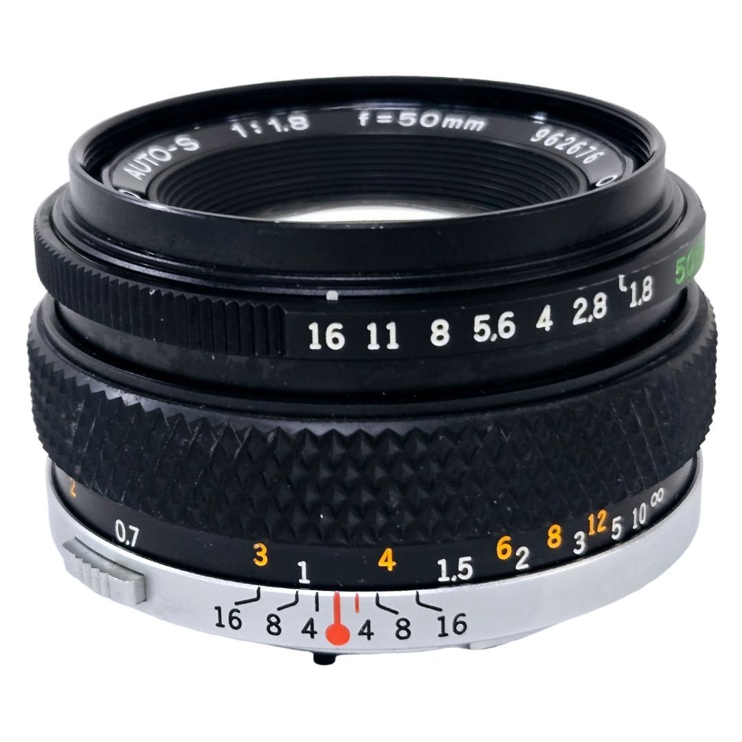 OLYMPUS オリンパス OM-1 F.ZUIKO AUTO-S 50mm F1.8 ボディ レンズ