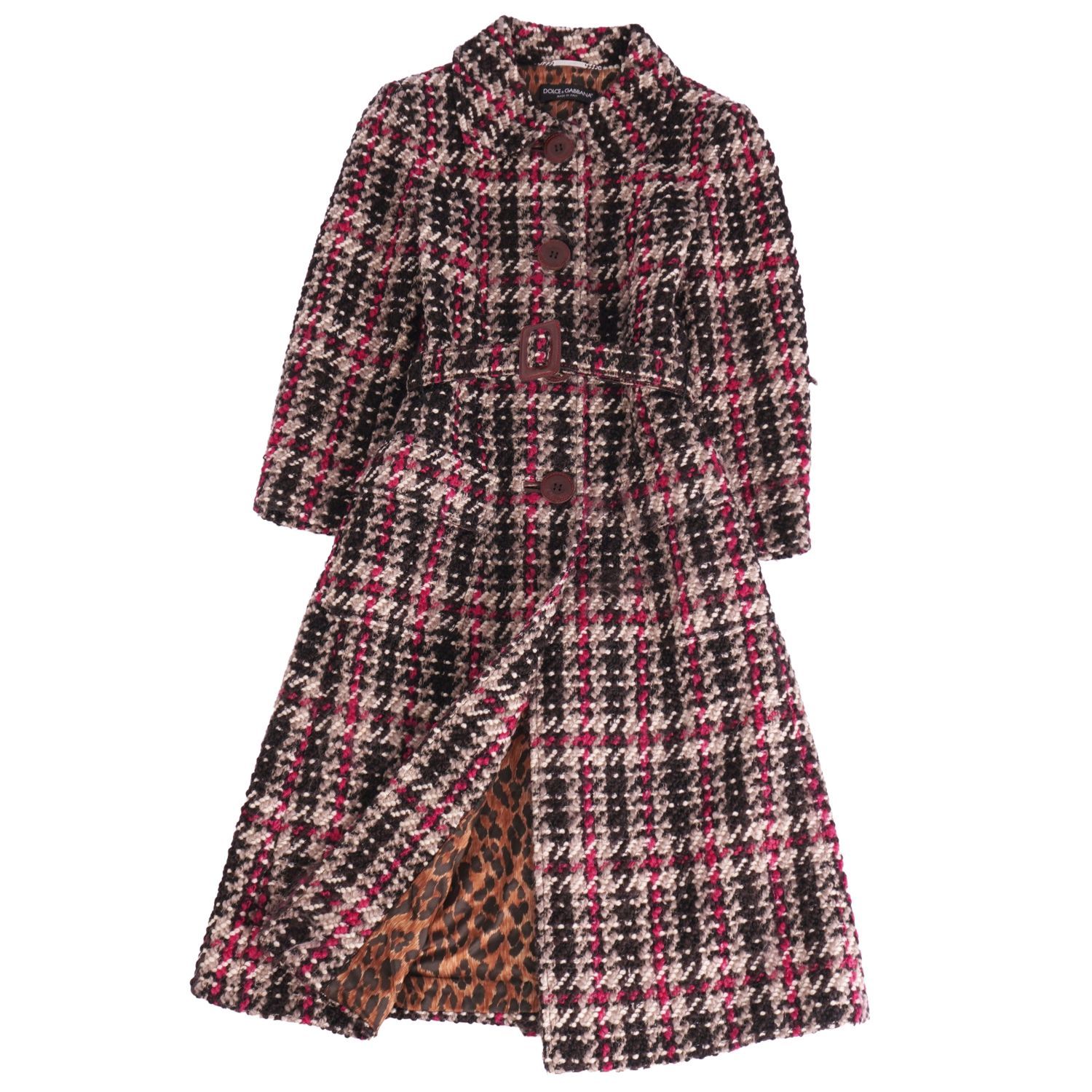 美品 ドルチェ&ガッバーナ DOLCE&GABBANA コート ステンカラーコー