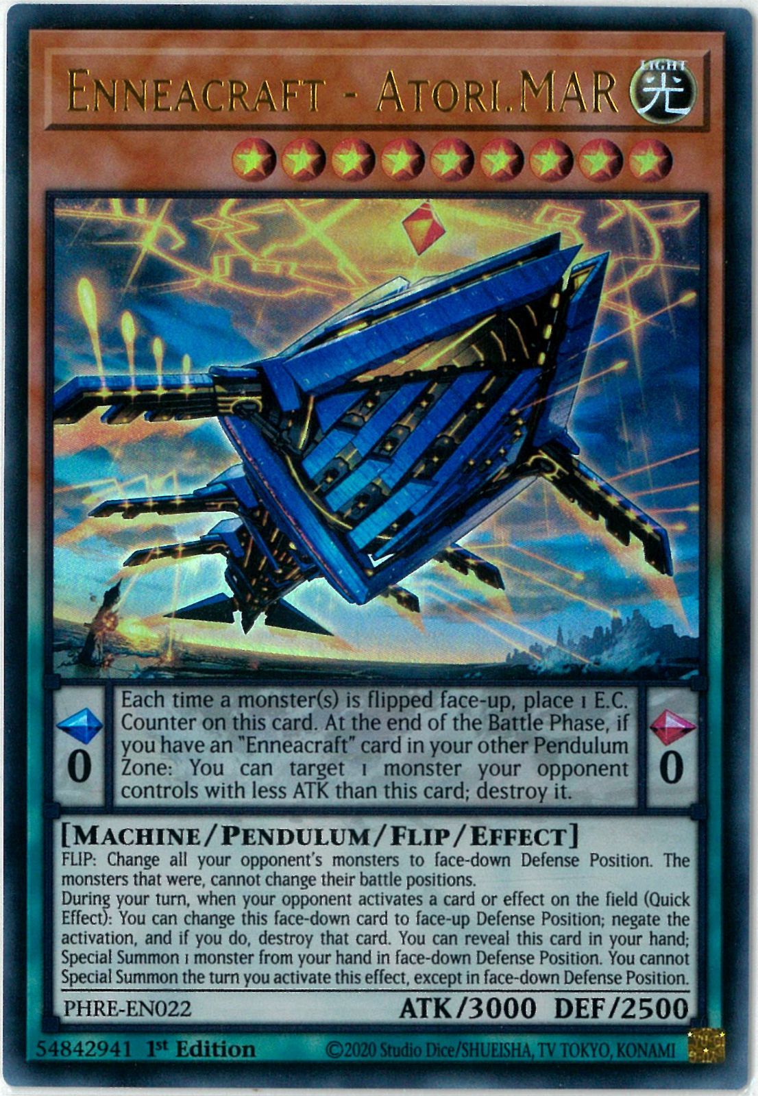 遊戯王/北米版/英語版/糾罪巧－AtoriF.MAR/エニアクラフト