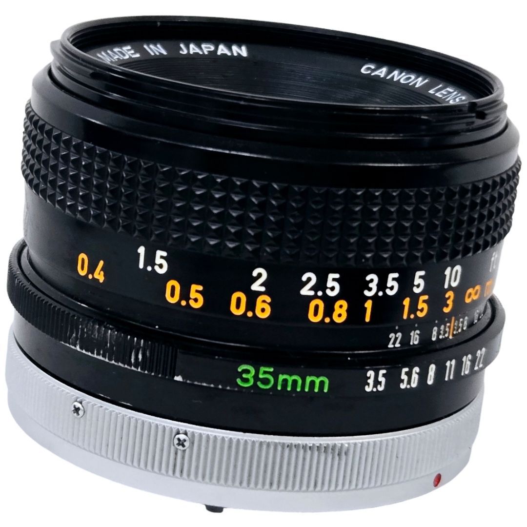 良品】 CANON キャノン FD 35mm F3.5 S.C. #20883 - メルカリ