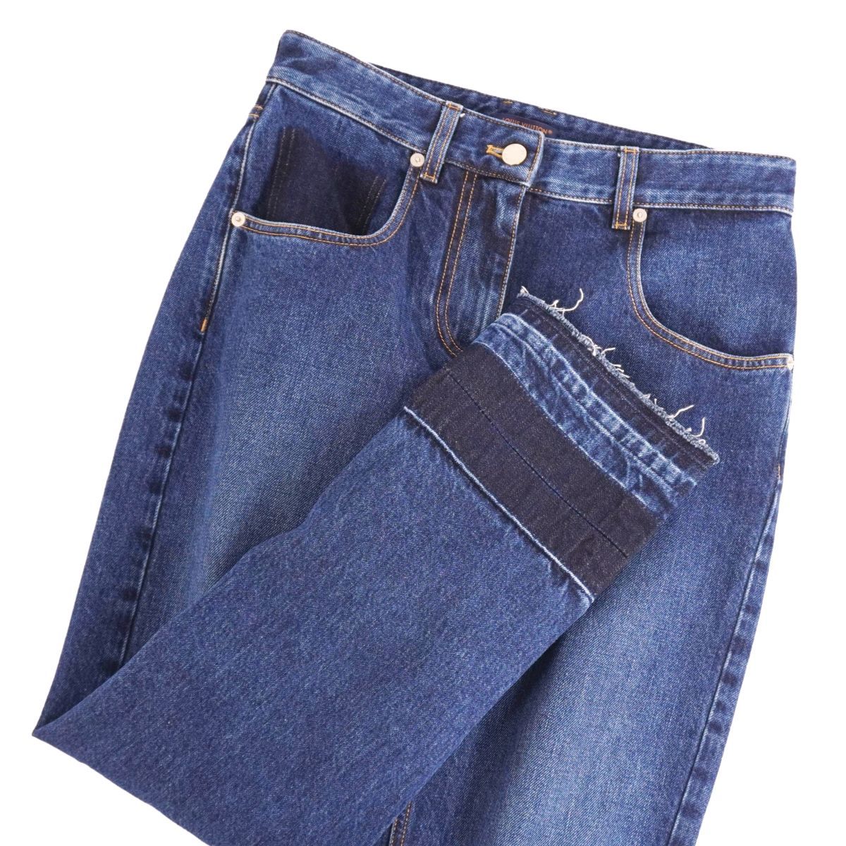 【極美品】LOUIS VUITTON ルイヴィトン デニムパンツ ジーパン スニーカーとの相性抜群！！】ルイヴィトン デニム パンツ (Louis