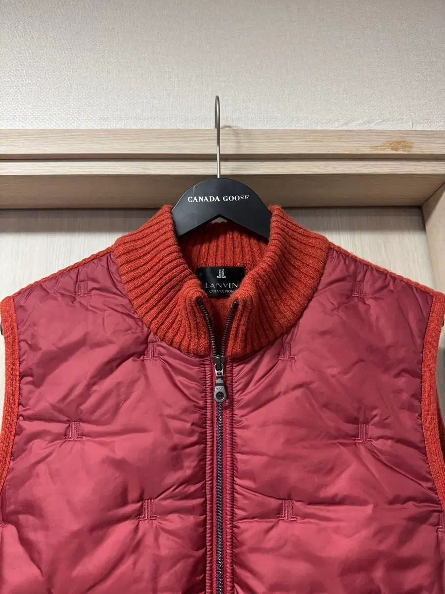 LANVIN COLLECTION メンズ ダウン ニット ベスト COLLECTION LANVIN
