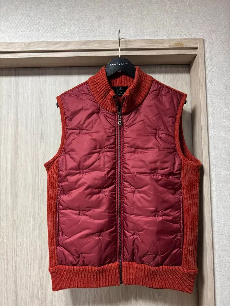 【70%off！】LANVIN collection ダウン風ベスト 38 LANVIN COLLECTION メンズ ダウン ニット ベスト COLLECTION LANVIN