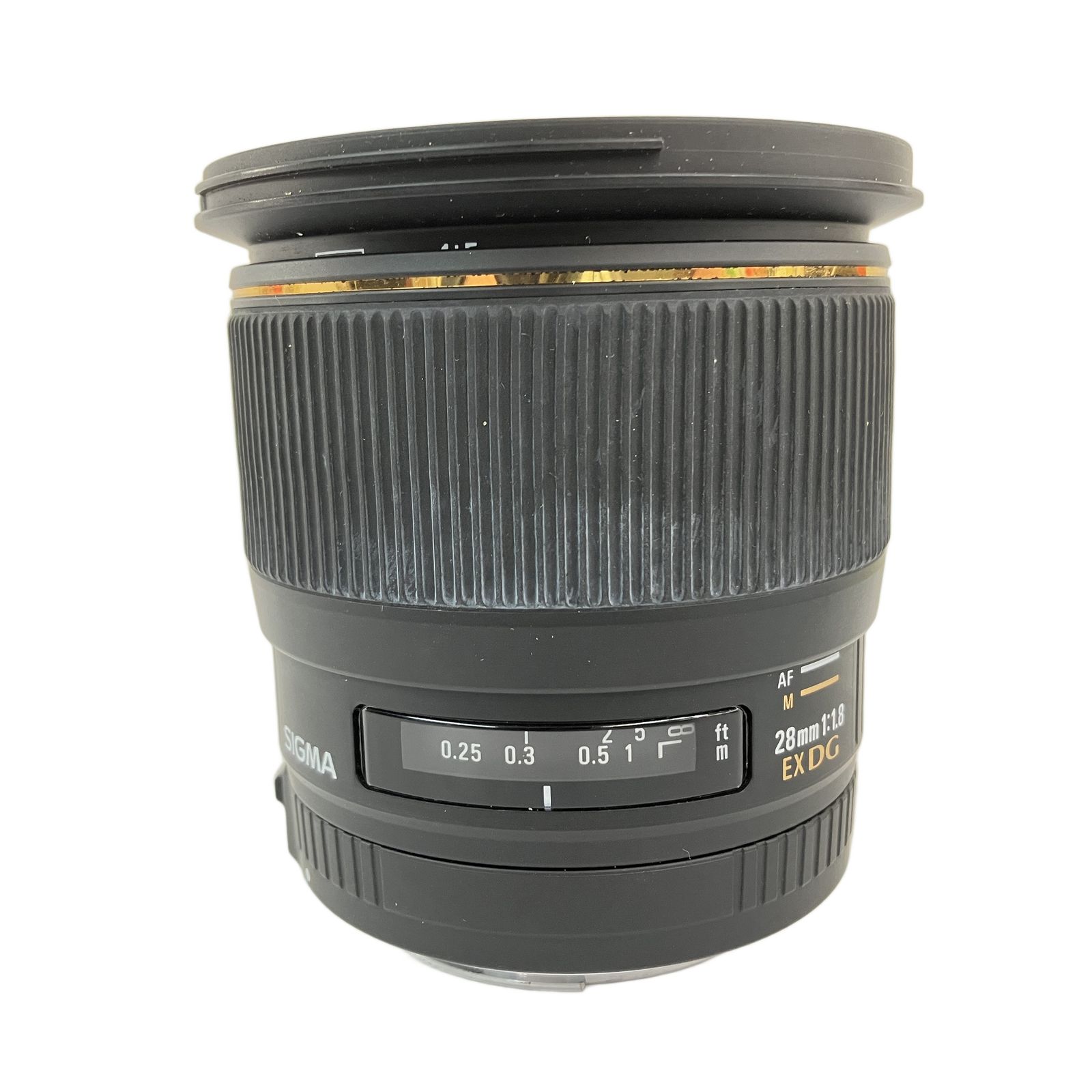 【美品】SIGMA28mm F1.8レンズ (canon専用) SIGMA 28mm F1.8 DG MACRO ASPHERICAL Canon用 カメラレンズ シグマ