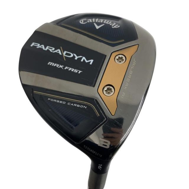 【中古】 キャロウェイ PARADYM MAX FAST 3W レディース フェアウェイウッド FW ELDIO 40 for CW(PARADYM FW) (フレックスA) レディース 女性用 右利き 右用 Cランク ゴルフクラブ