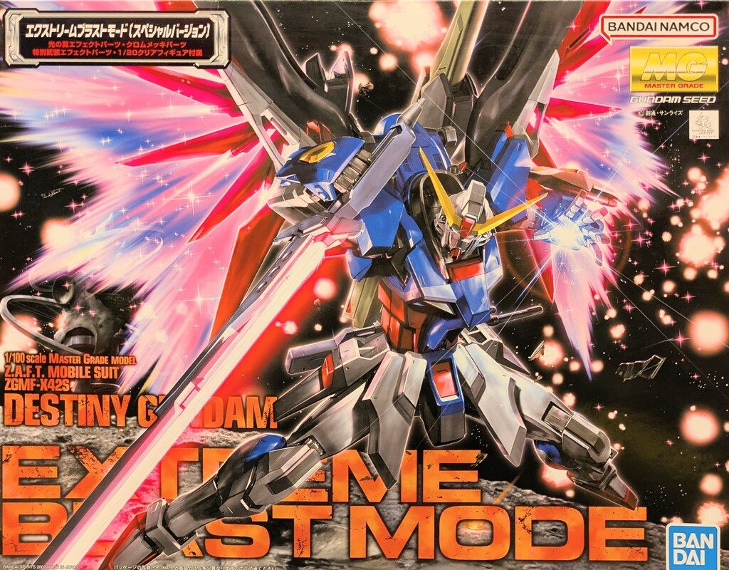 BANDAISPIRITS MG 1/100 バンダイナムコ版 デスティニーガンダム