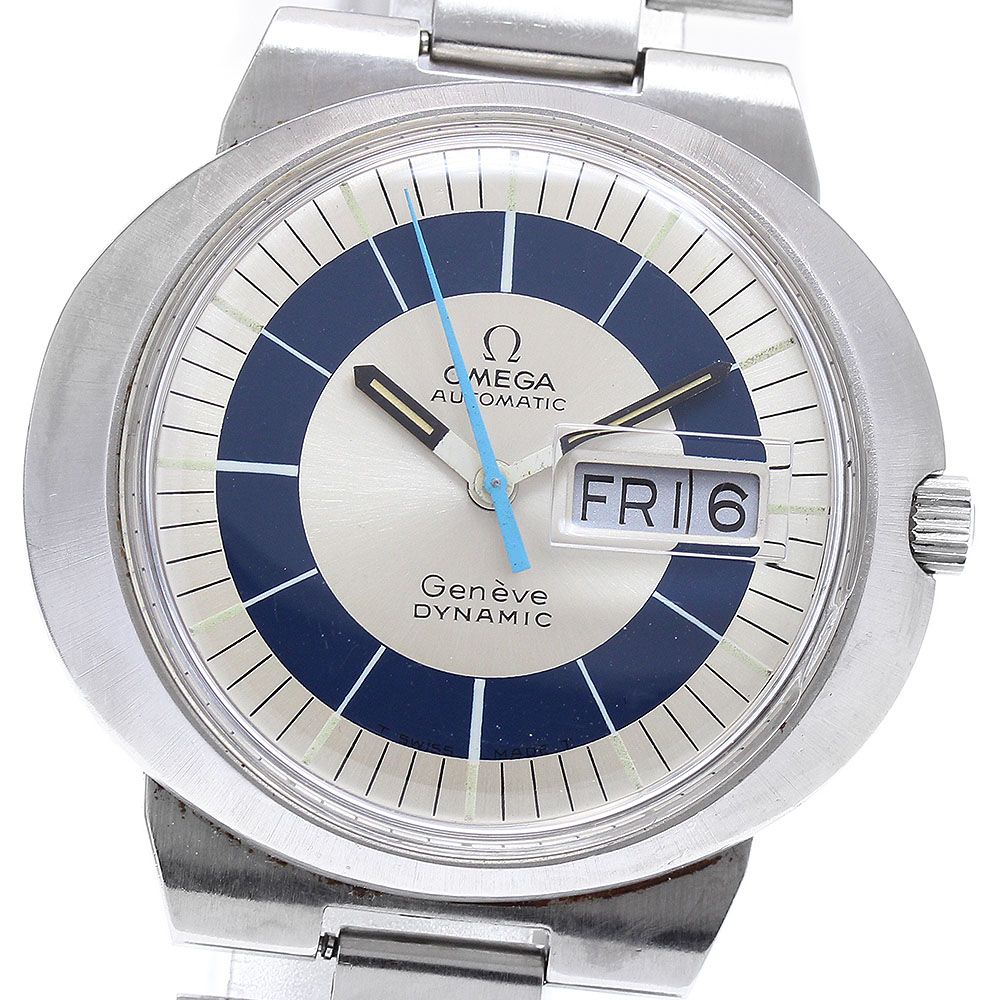 OMEGA オメガ ジュネーブ ダイナミック デイト TOOL 107 動作品 オメガ OMEGA TOOL107 ジュネーブ ダイナミック デイデイト 自動巻き