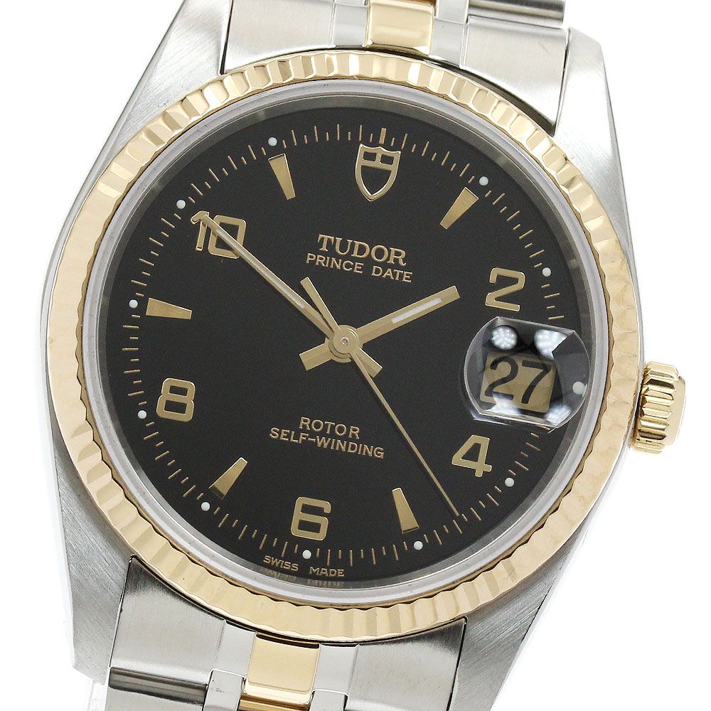 チュードル TUDOR 74033 プリンス デイト 自動巻き メンズ 良品 保証書