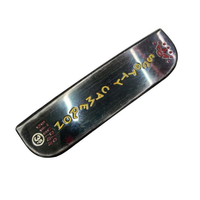 【驚きの破格値，限定セール】 【中古】 タイトリスト SCOTTY CAMERON STUDIO DESIGN 3.5(2003) 34インチ パター PT スチール (フレックスその他) メンズ 男性用 右利き 右用 Cランク ゴルフクラブ パター