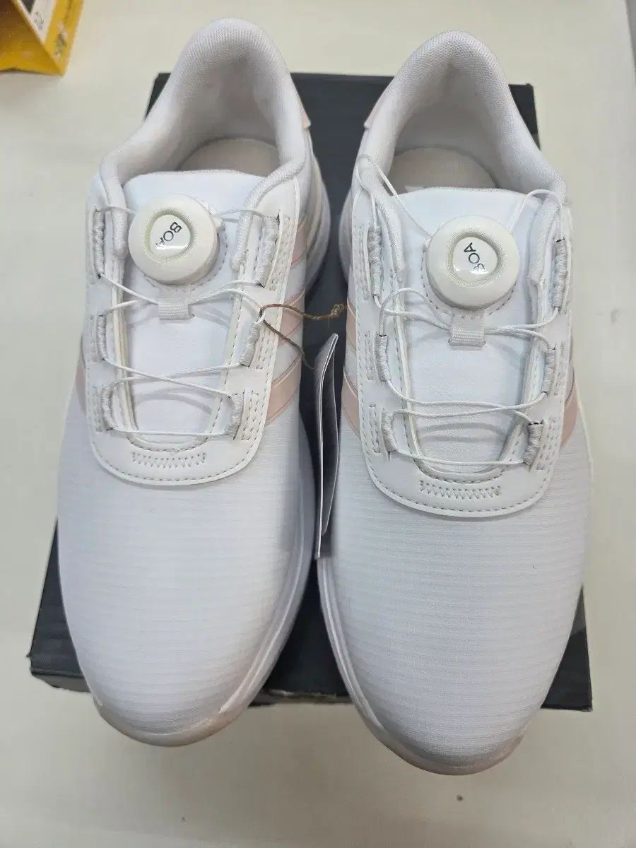 アディダス BOA ゴルフシューズ レディース 白