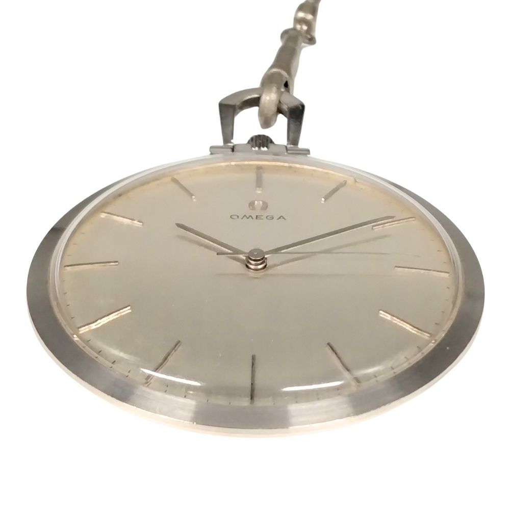 OMEGA オメガ 懐中時計 手巻き ステンレス 懐中時計 正規品 / C893