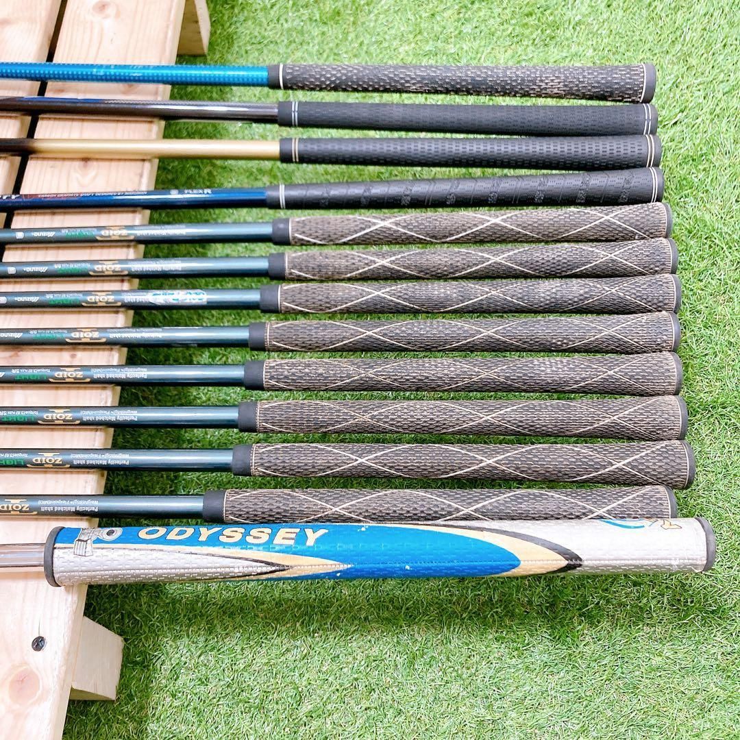 G7.ミズノ 初心者オススメ メンズセット ゴルフクラブ 13本 右利き