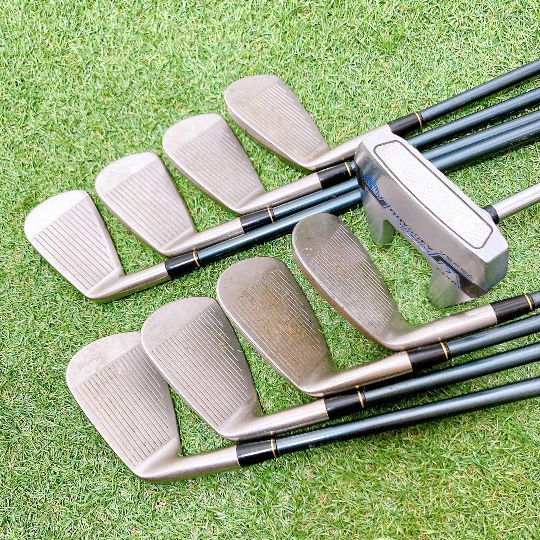 G7.ミズノ 初心者オススメ メンズセット ゴルフクラブ 13本 右利き