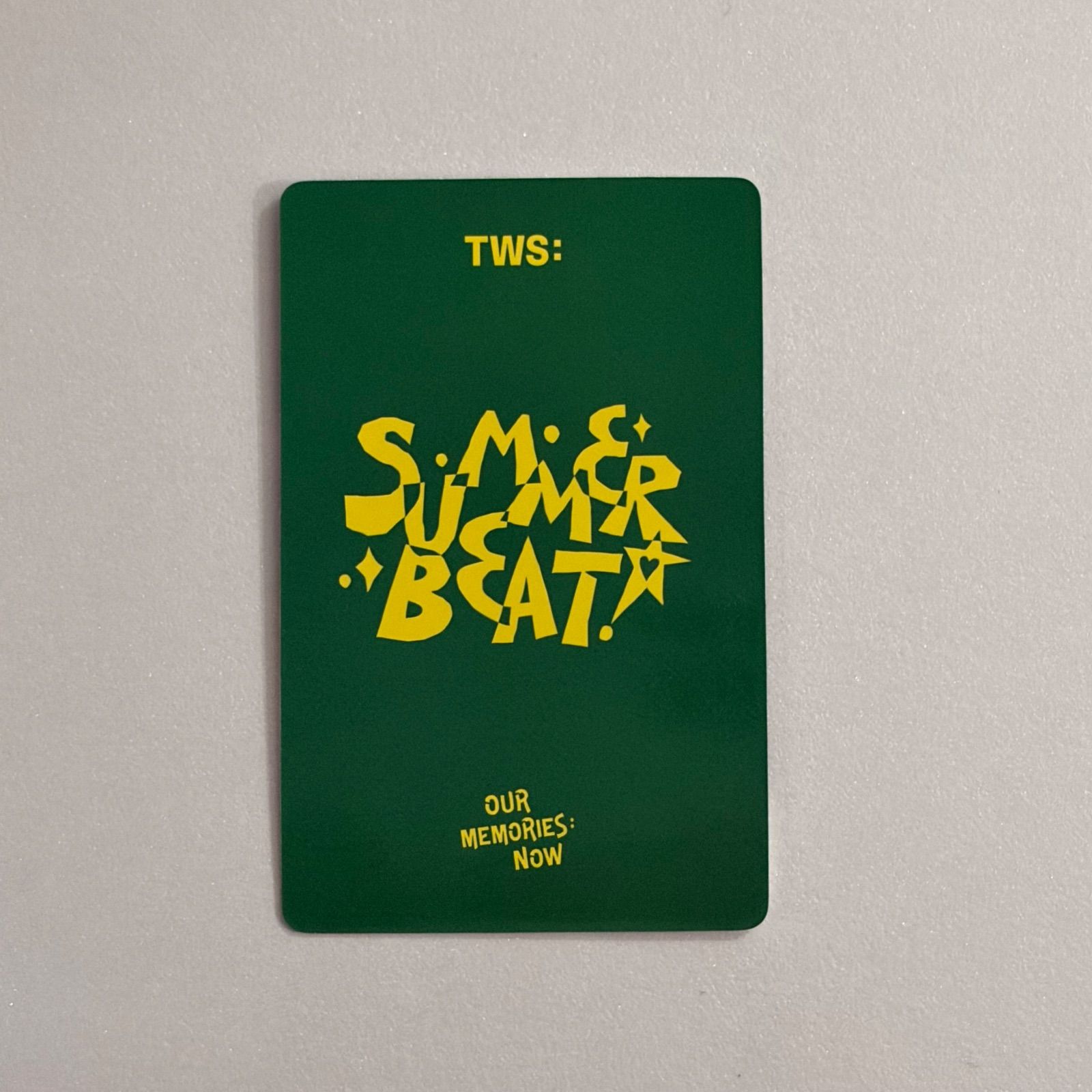 TWS summer beat yizhiyu 6.0 限定 トレカ ギョンミン - メルカリ