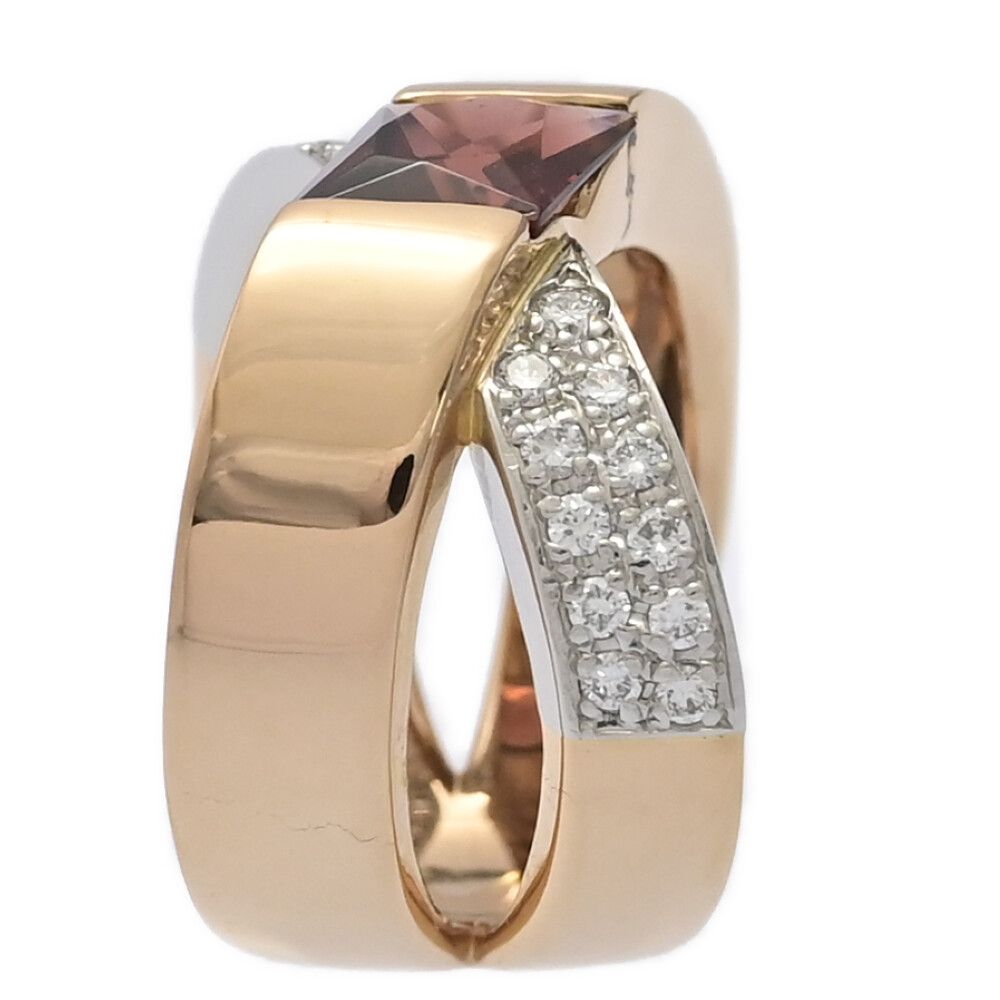 大幅お値下げ　新品　ベリテK18ＷＧ　天然ダイヤモンド2.32カラット指輪 GA1.2ct/FD:0.31ct/VERITEベリテ 1月 誕生石 1P・ガーネット