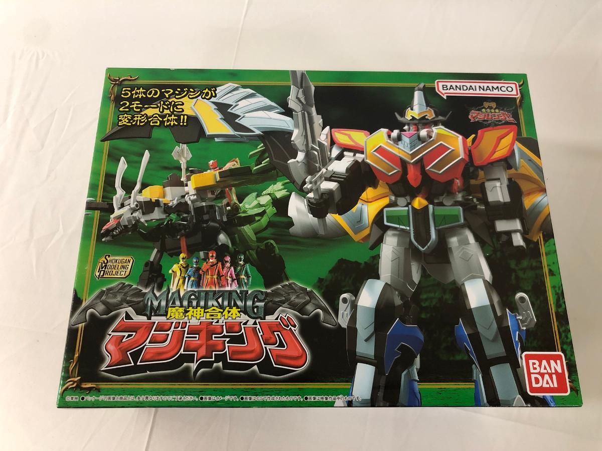 1円〜 欠品 バンダイ 魔法戦隊マジレンジャー 魔神合体 DXマジキング 