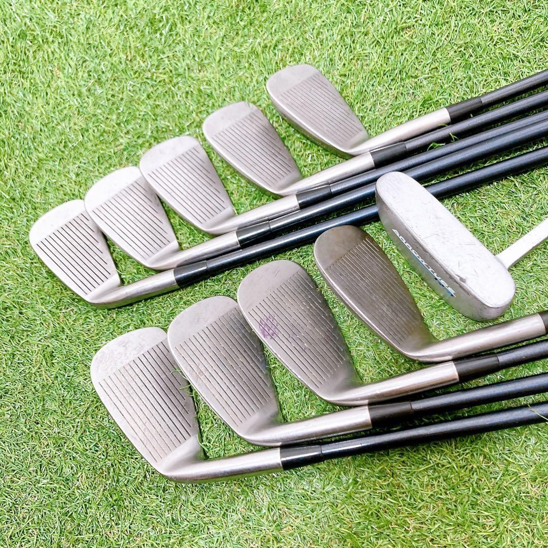 G6.ミズノ 初心者オススメ メンズセット ゴルフクラブ 14本右利き