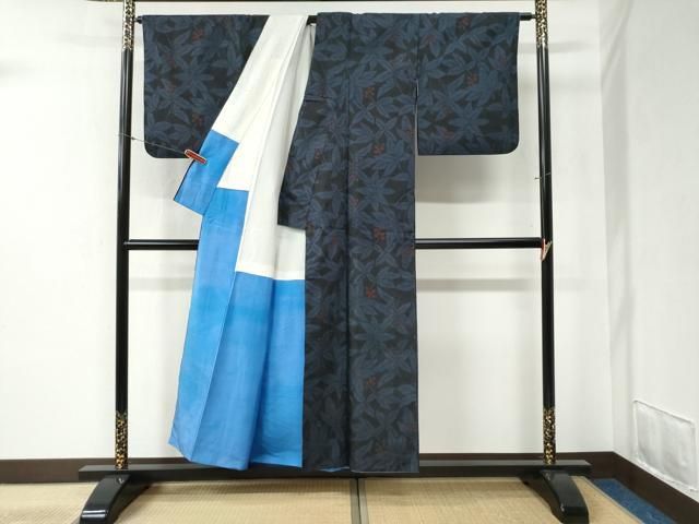 平和屋着物○本場大島紬 7マルキ 南天文 正絹 逸品 CABB4263yc - メルカリ