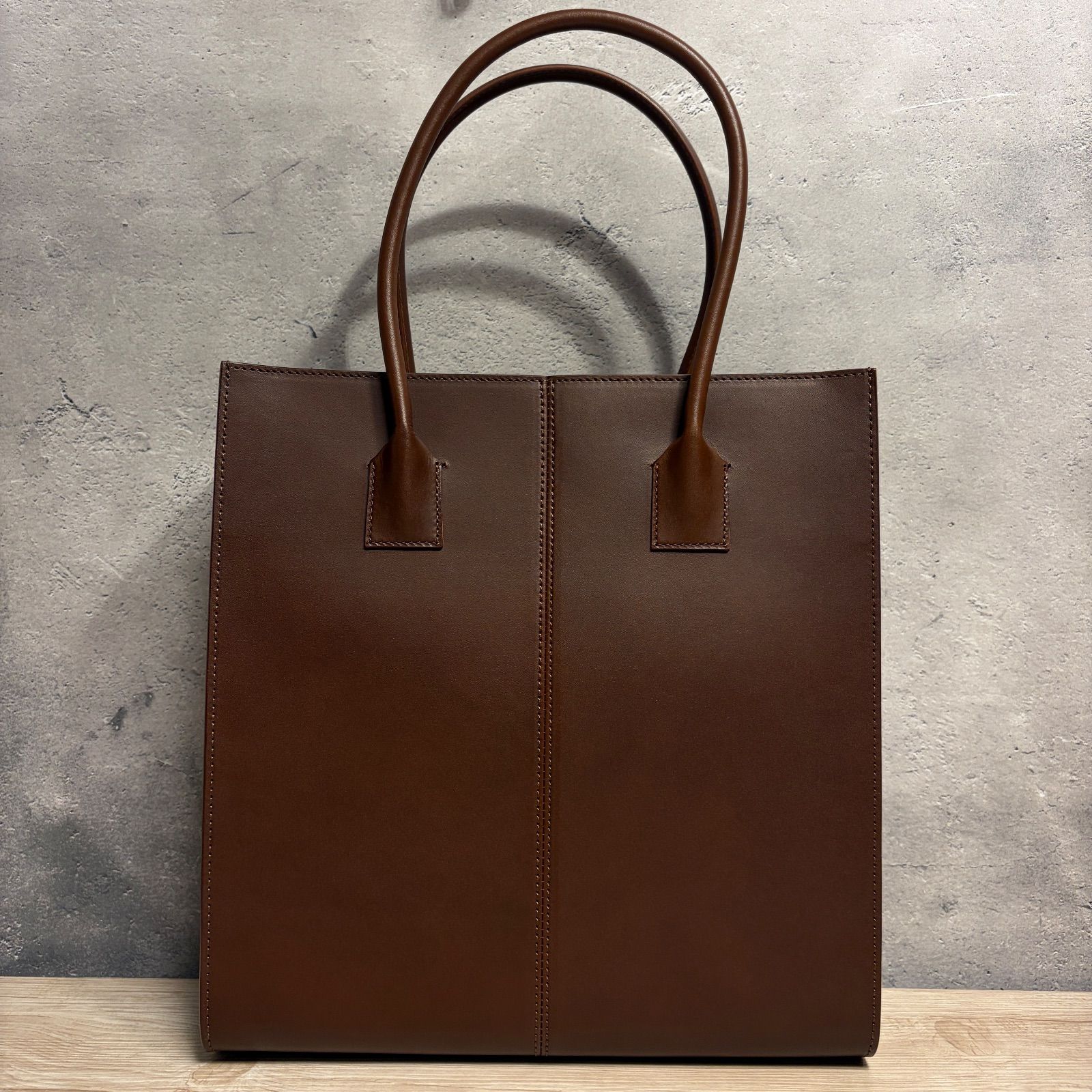 土屋鞄　レザー トートバッグ ブラウン ブラック 極美品✨土屋鞄製造所 レザートートバッグ ブラウン 上質レザーの