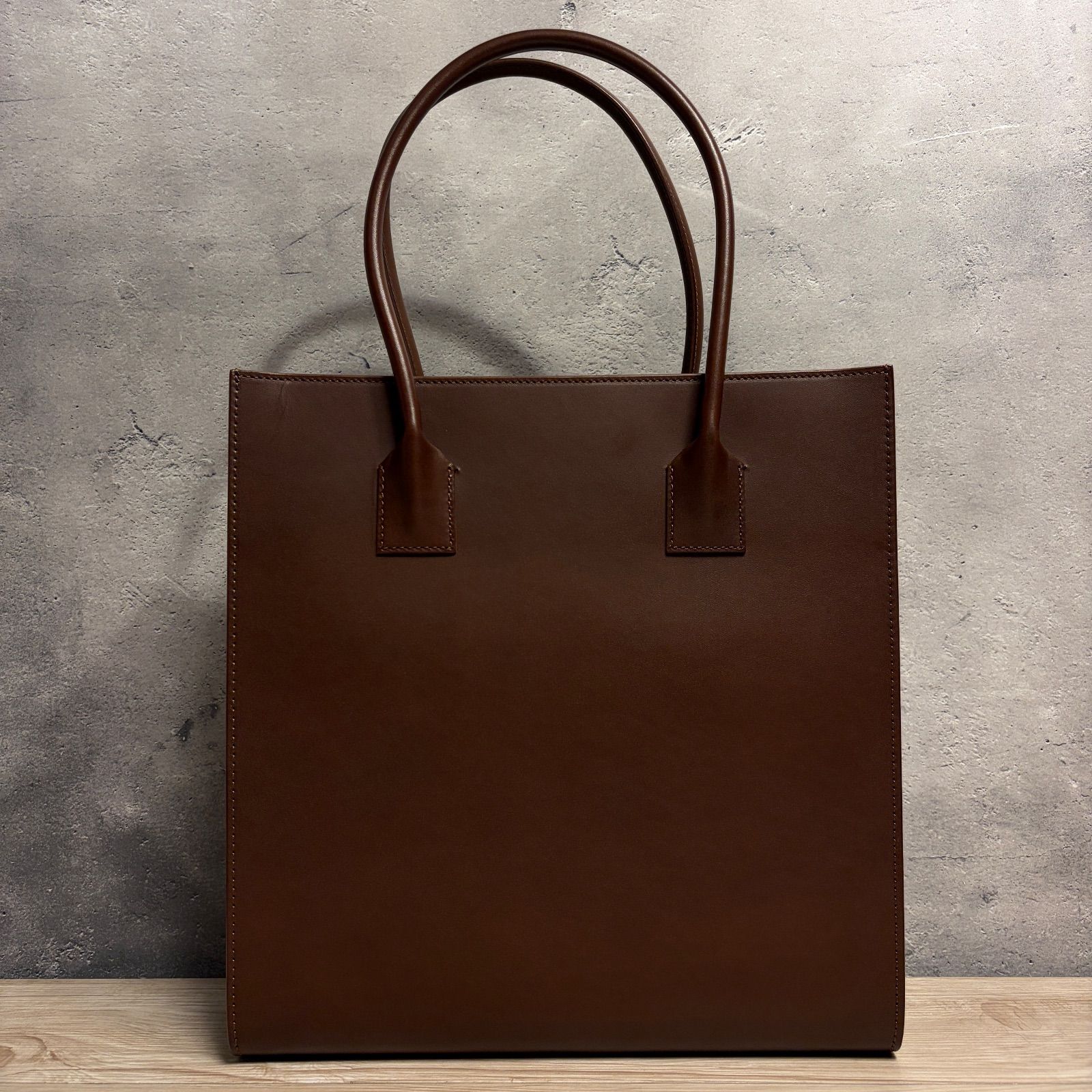 極美品✨土屋鞄製造所 レザートートバッグ ブラウン 上質レザーの