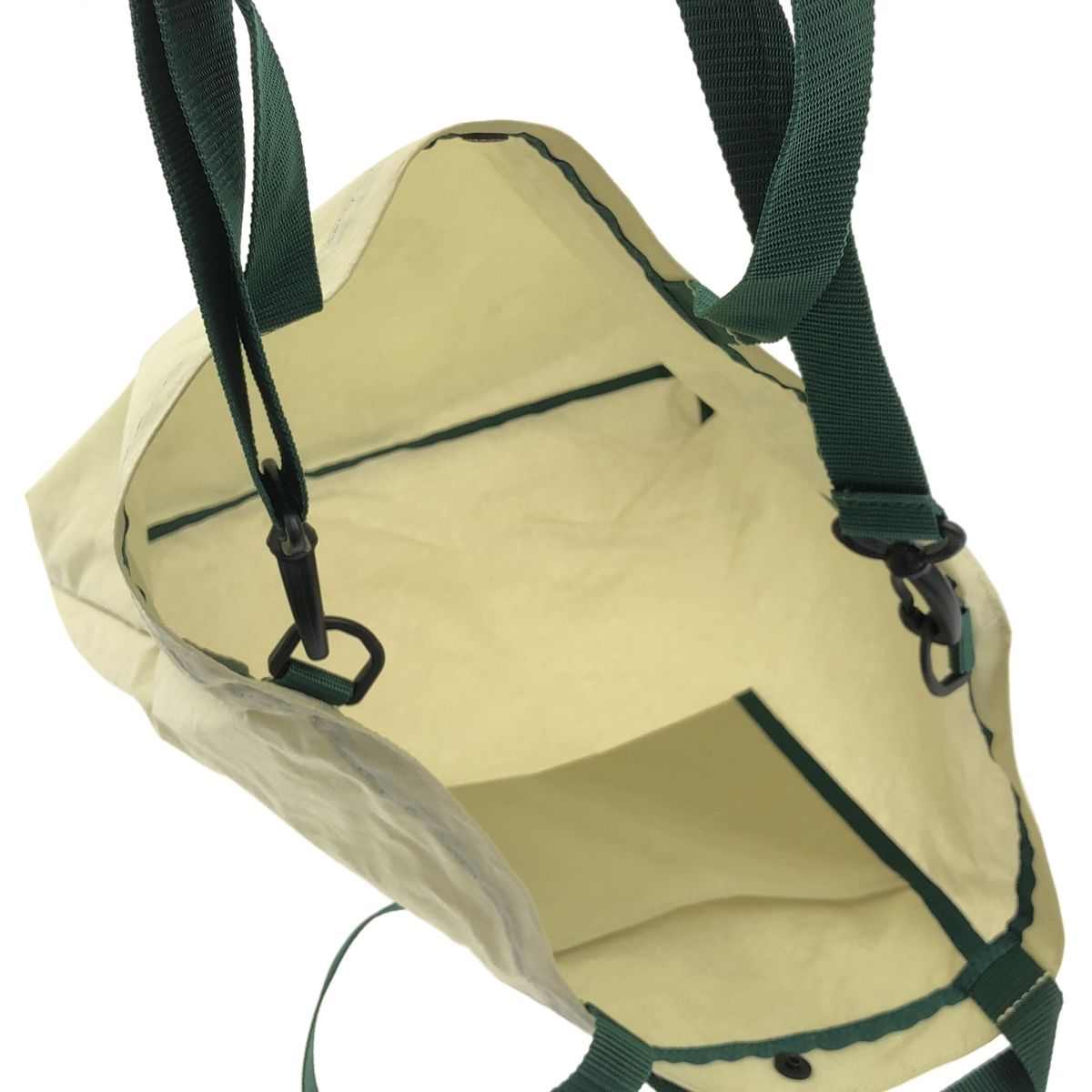 stacksbookstore - 2way nylon tote ベージュ stacksbookstore - 2way nylon tote ベージュ