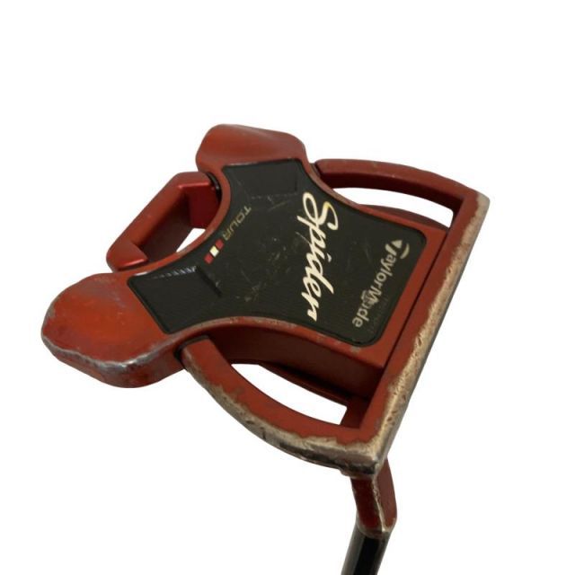 品質保証，格安 【中古】 テーラーメイド Spider Tour RED(サイトライン) 34インチ パター PT スチール (フレックスその他) メンズ 男性用 右利き 右用 Dランク ゴルフクラブ パター