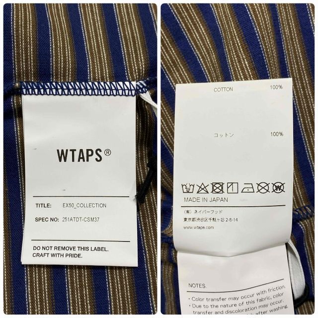 WTAPS 25ss BDY/TANK TOP/COTTON SIZE-3 251ATDT-CSM37 ダブルタップス