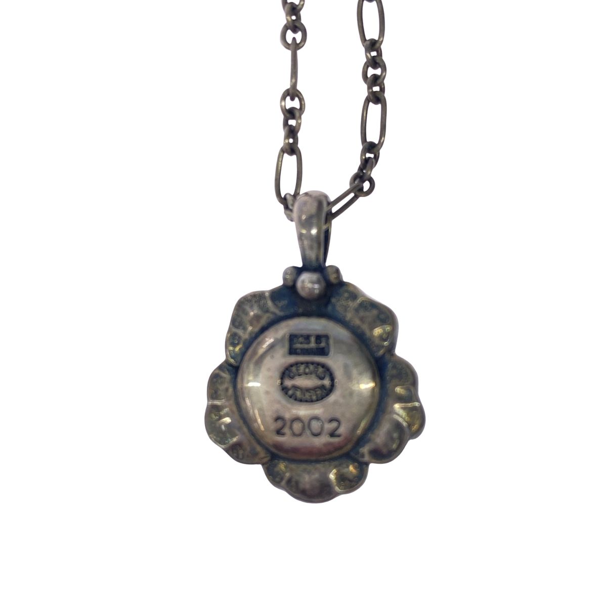 Georg Jensen ジョージジェンセン 2002 ガーネット ネックレス