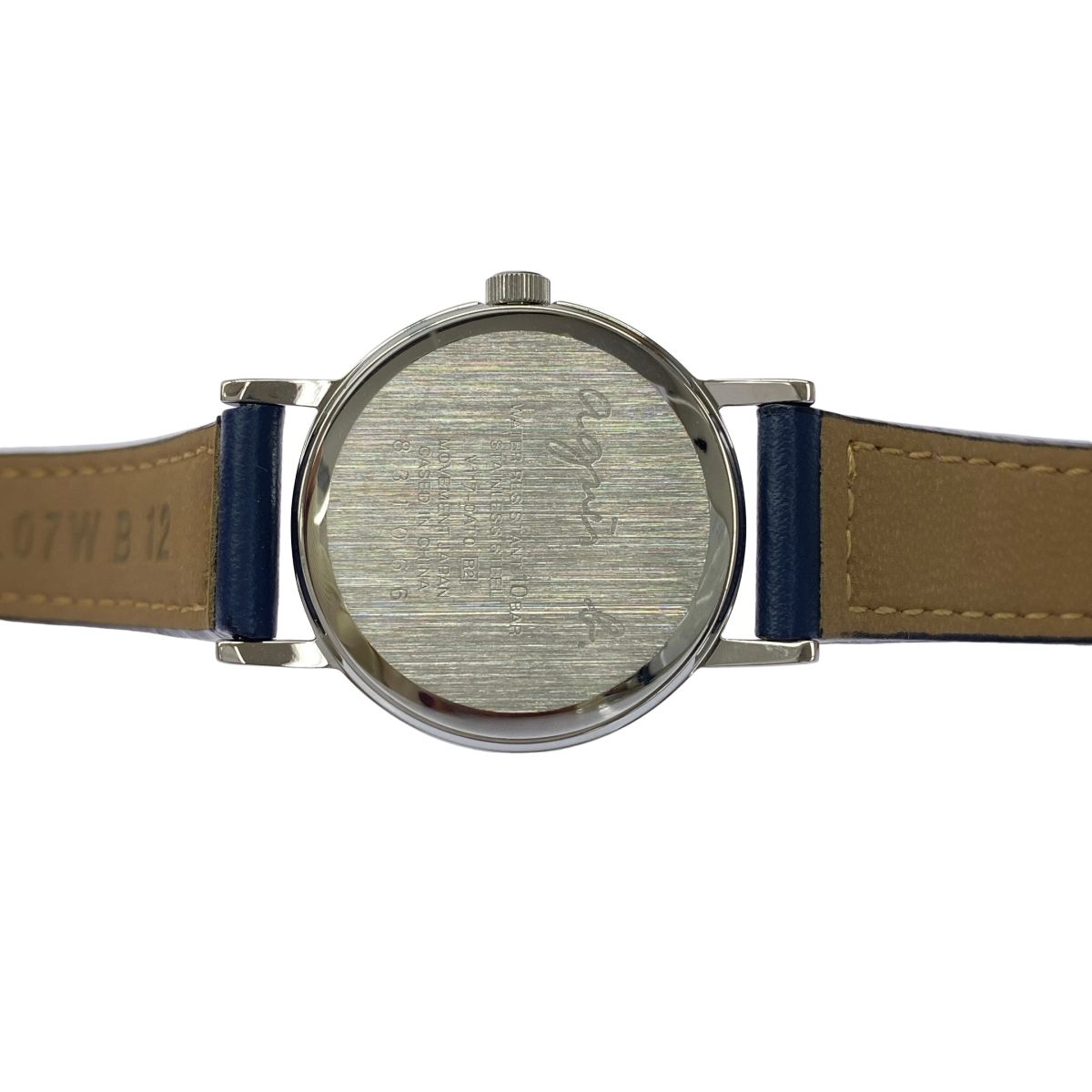 agnes b. アニエスベー ソーラー腕時計 V117-0AT0 ネイビー - メルカリ