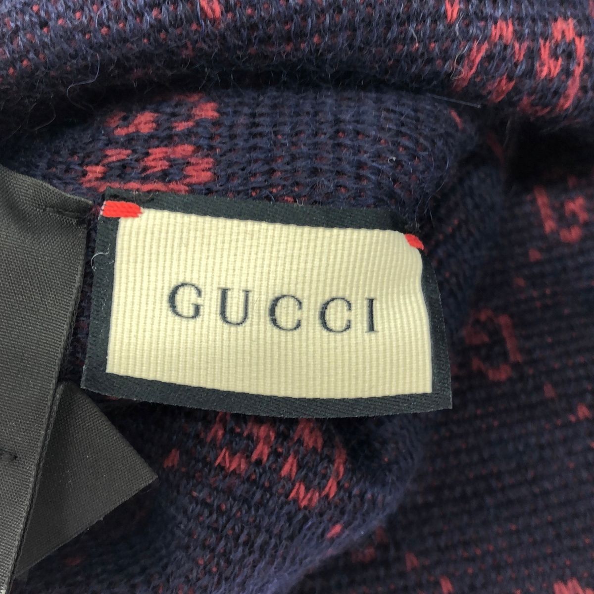 GUCCI グッチ GGアルパカウールニットキャップ ネイビー M - メルカリ